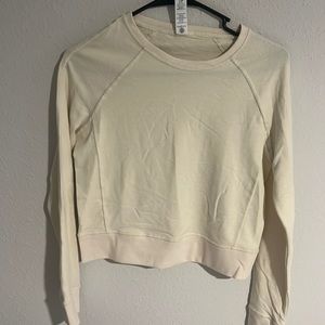 Lululemon knockoff cream sweatshirt